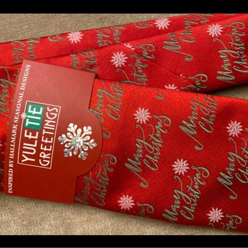 3 new men’s Christmas tie holiday neck tie gift